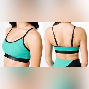 ZYIA JADE RIVER STONE BRA - M